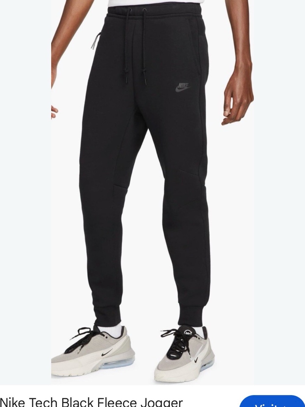 Nike Tech Black Fleece Joggers